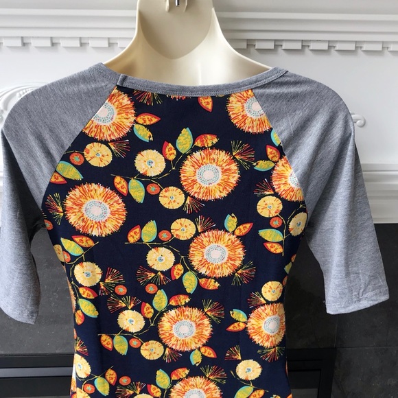 🔴 5/$45 SALE 🔴 LULAROE | Floral/Gray Julia Dress - Picture 5 of 7